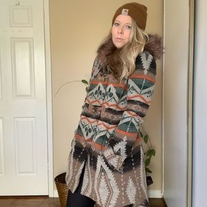 BB Dakota Dalley Coat in “Aztec”